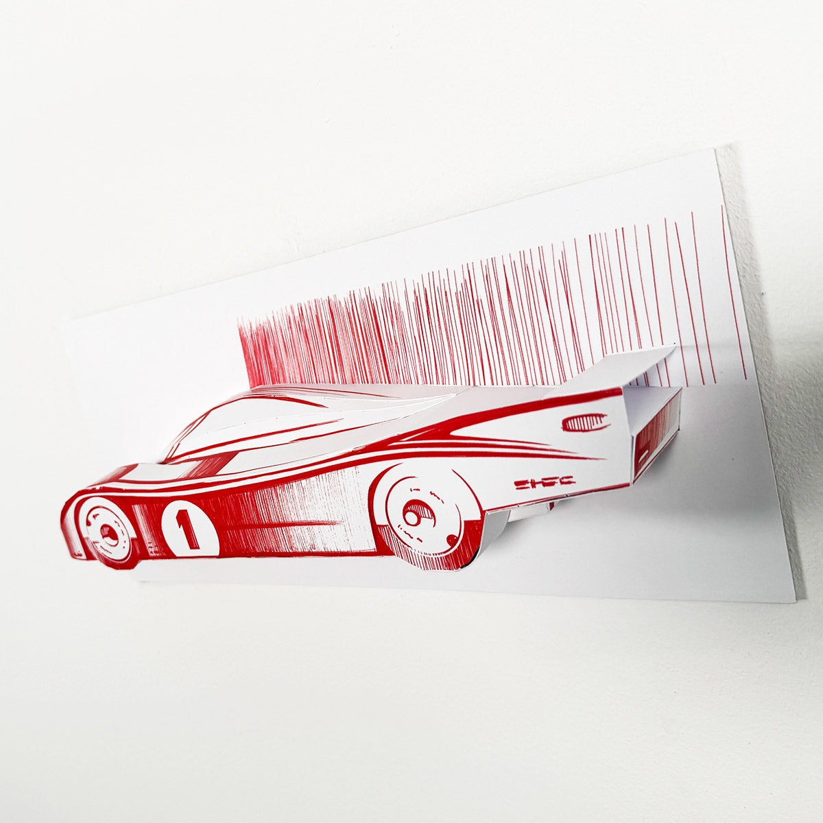 Lemans Legend 962 - Wall Sculpture 30 cm