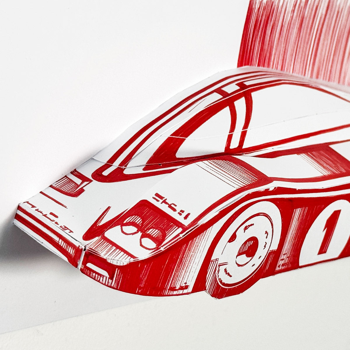 Lemans Legend 962 - Wall Sculpture 30 cm