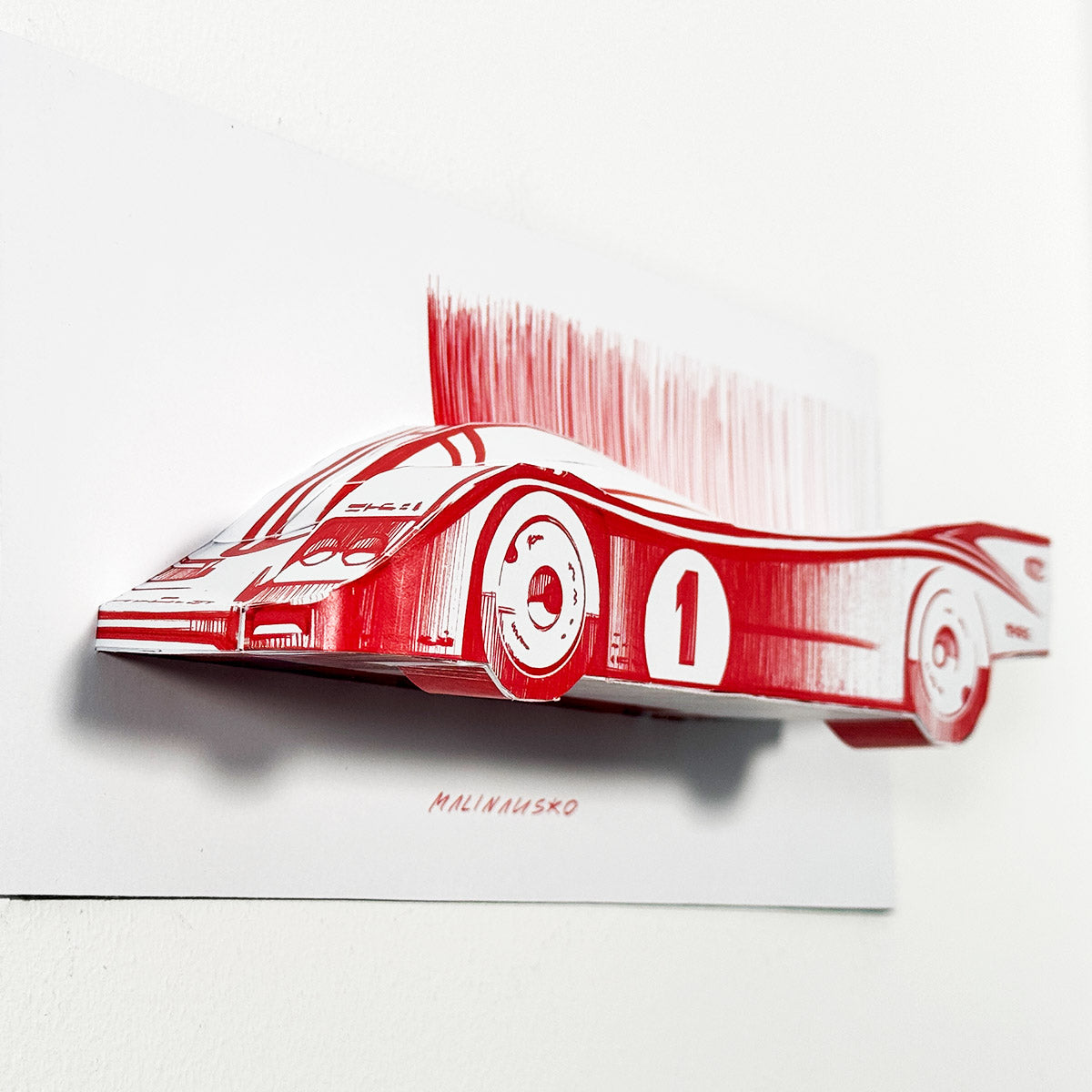 Lemans Legend 962 - Wall Sculpture 30 cm