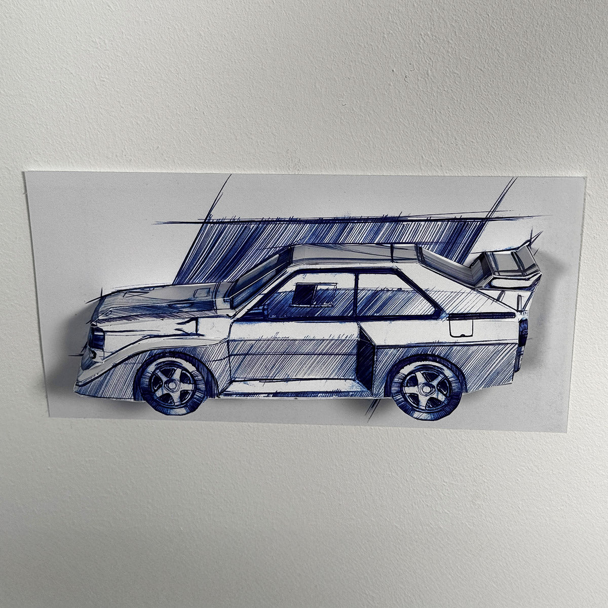 S1 - Papercraft kit - Wall Sculpture 30 cm