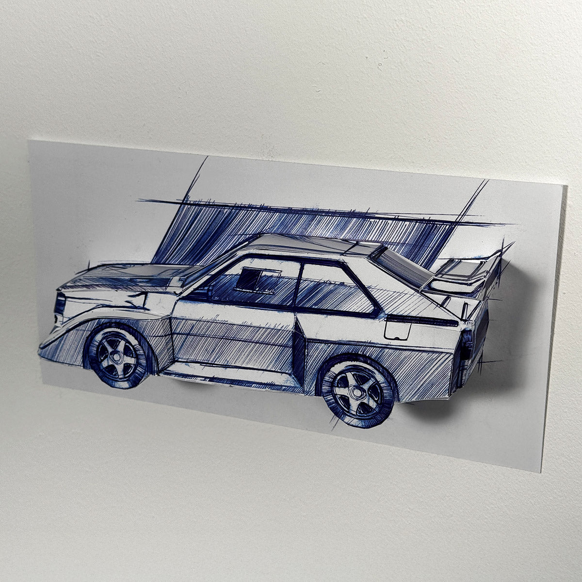 S1 - Papercraft kit - Wall Sculpture 30 cm