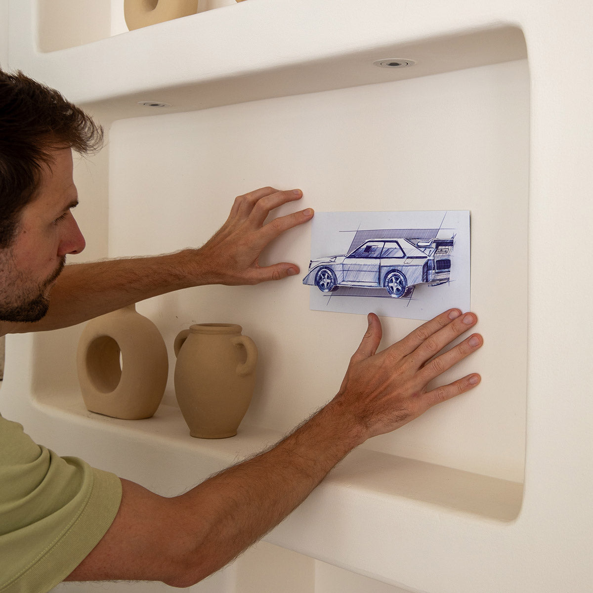 S1 - Papercraft kit - Wall Sculpture 30 cm