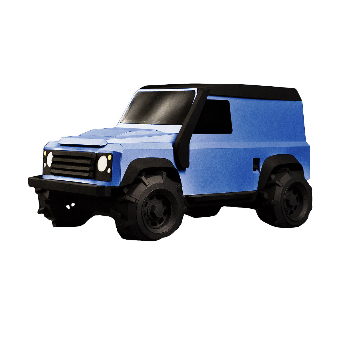 Geländewagen Verteidiger - Papercraft kit - 32 cm