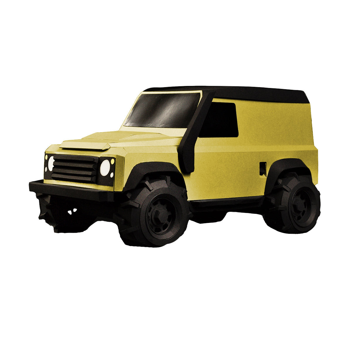 Geländewagen Verteidiger - Papercraft kit - 32 cm