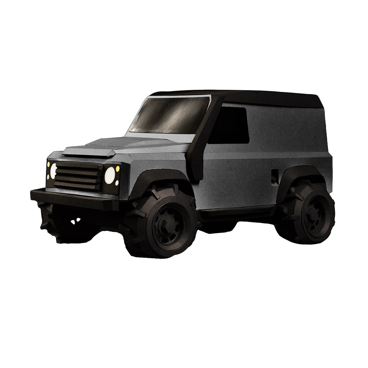 Geländewagen Verteidiger - Papercraft kit - 32 cm