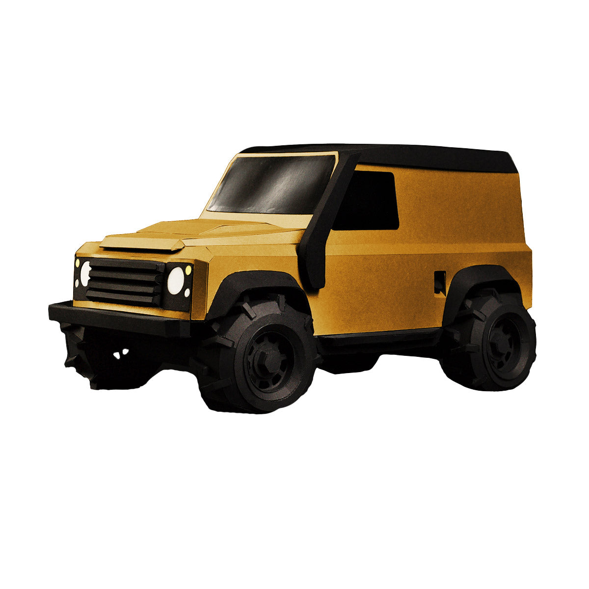 Geländewagen Verteidiger - Papercraft kit - 32 cm