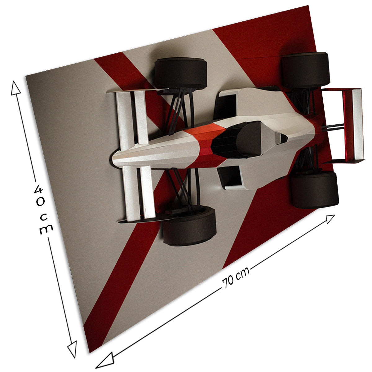 F1 Legend - Papercraft kit - Wall Sculpture 70 cm