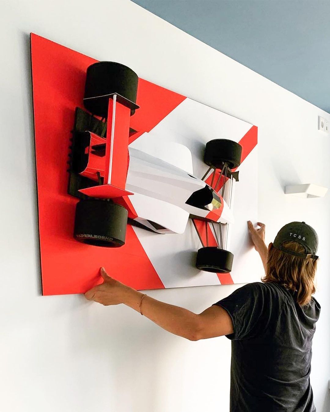 Formula 1 Legend Car Sculpture Assembly Process