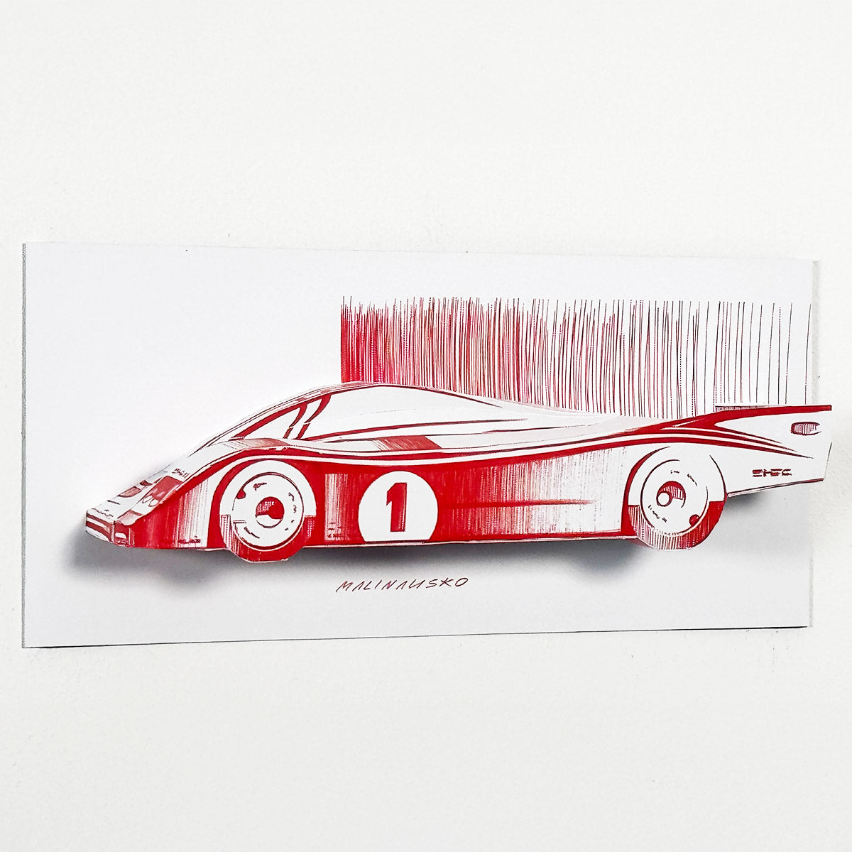 Lemans Legend 962 - Wall Sculpture 30 cm