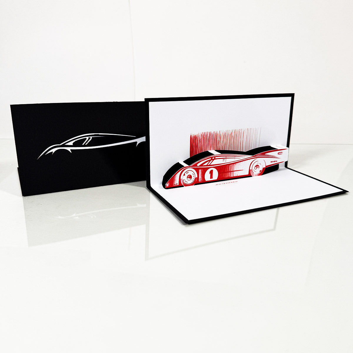Porsche 962 - Pop Up Card