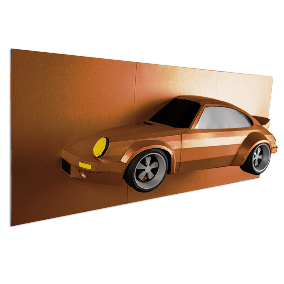 Ducktail - Papercraft kit - Wall Sculpture 1:8