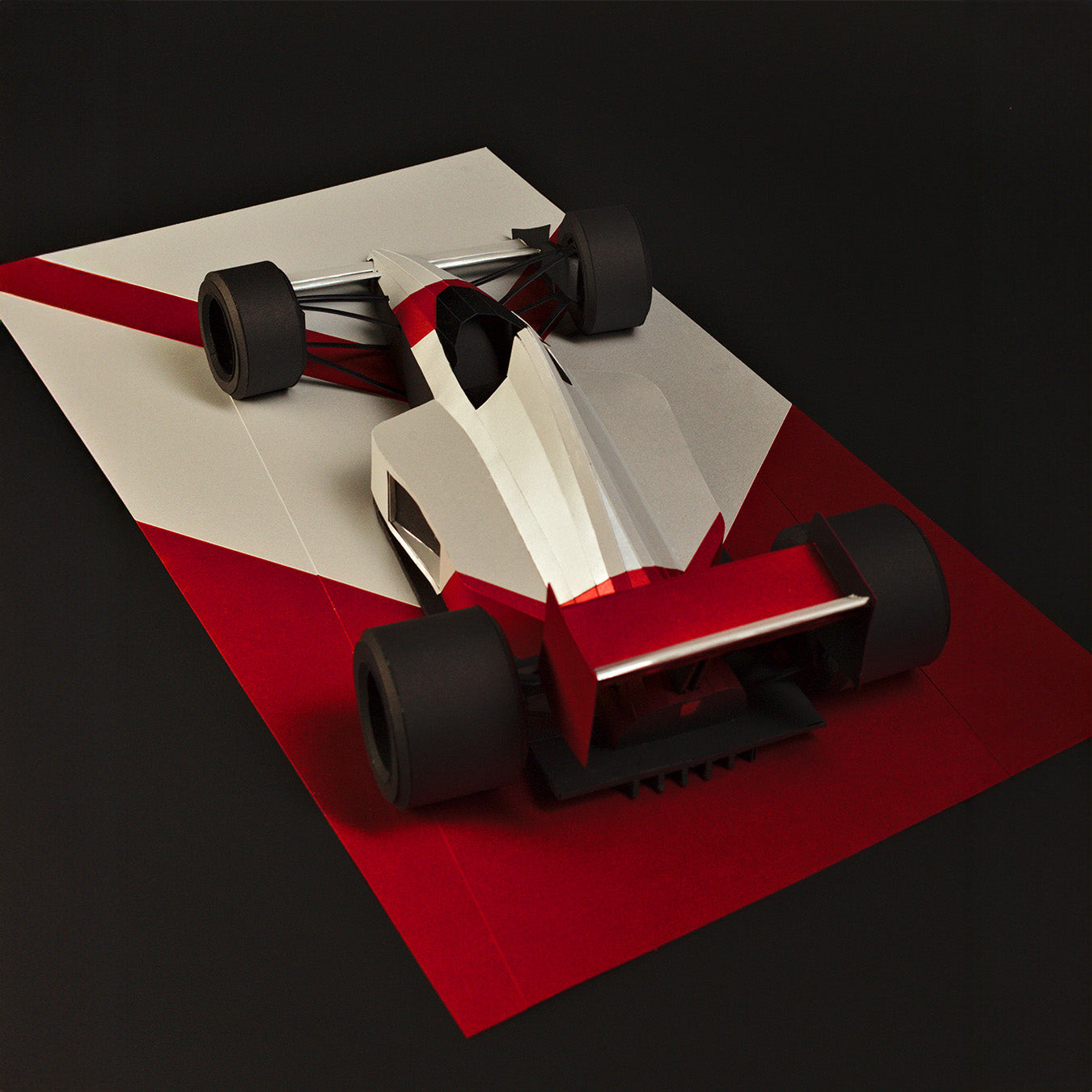 F1 Legend - Papercraft kit - Wall Sculpture 1:8