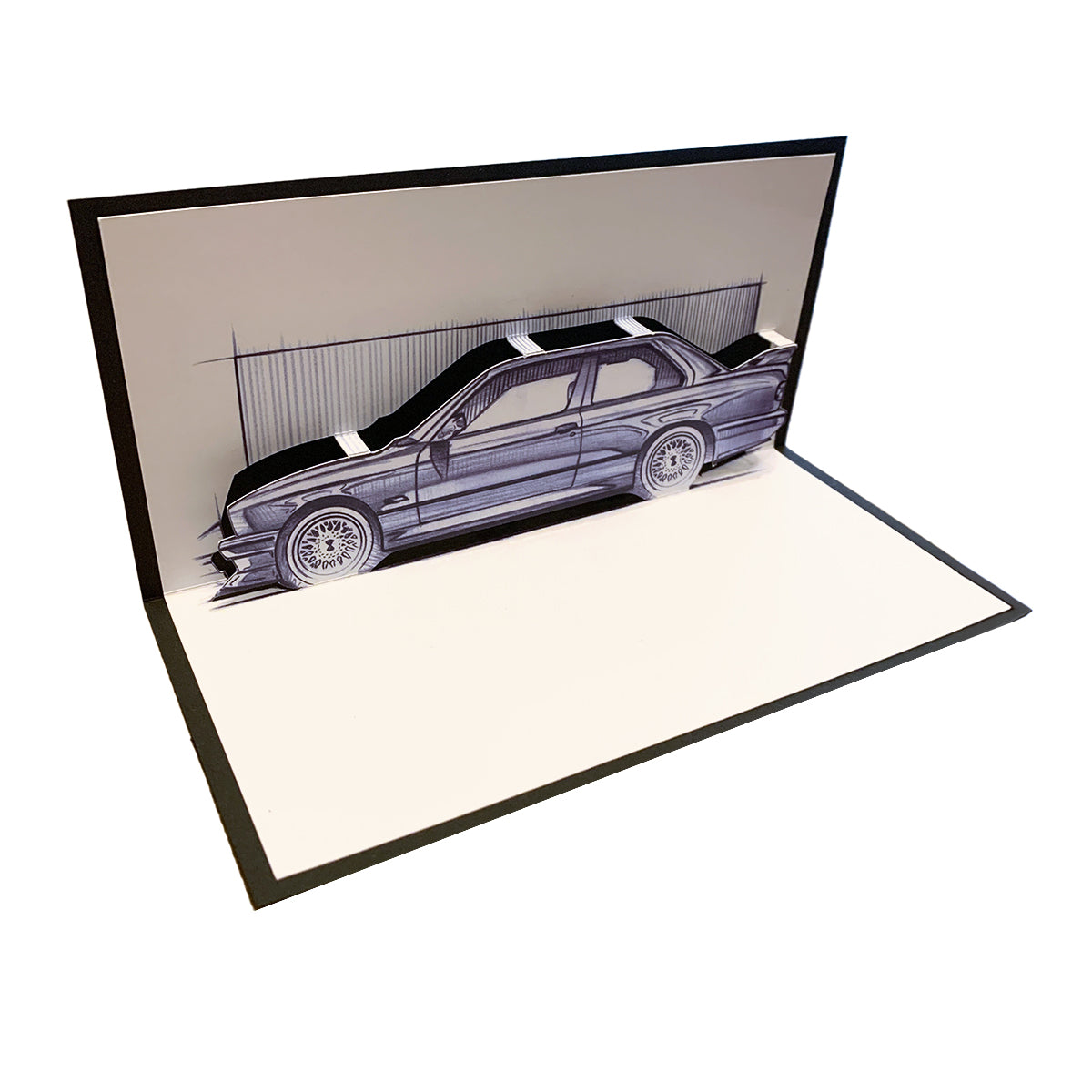 Bavarian Drift - Pop Up Card - Artists Edition